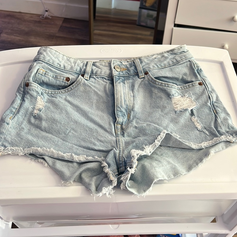 H&M High-Rise Jean Shorts